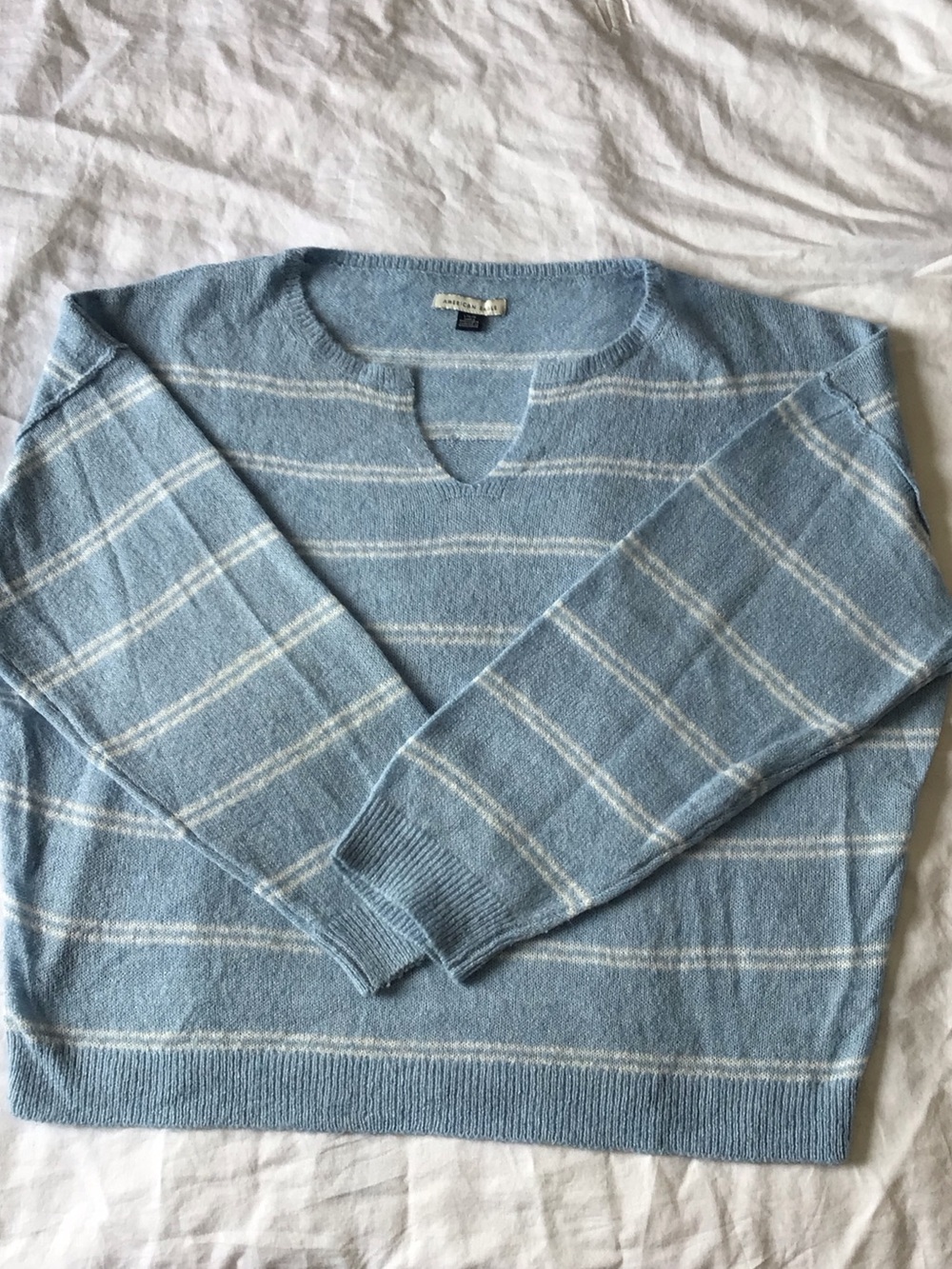 American Eagle V-neck knit sweater